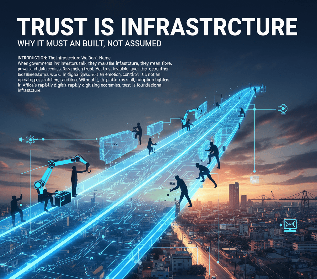 Trust Is Infrastructure: Why It Must Be Built, Not Assumed